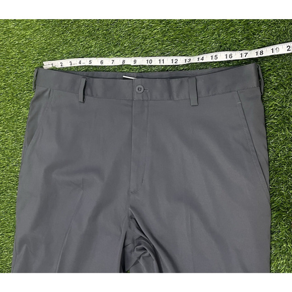 Nike Golf Dri Fit Shorts Gray Flat Front Performance Stretch 330239-021 36 8.5" - Picture 4 of 10
